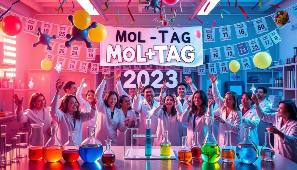 23. Oktober: Mol-Tag / Tag des Mols / Mole Day