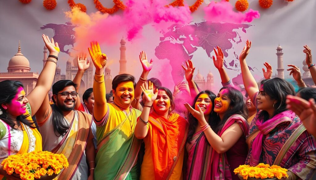 Globalisierung von Holi